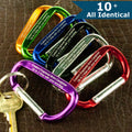Jumbo Carabiner with Custom Engraving - ALL IDENTICAL