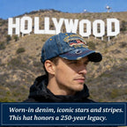 US 250th Anniversary Denim Hat — Celebrate 1776–2026