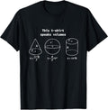This T-Shirt Speaks Volumes Funny Maths Science Geeky Pun T-Shirt Unisex T-shirt, Sweatshirt, Hoodie, Long Sleeve Tee