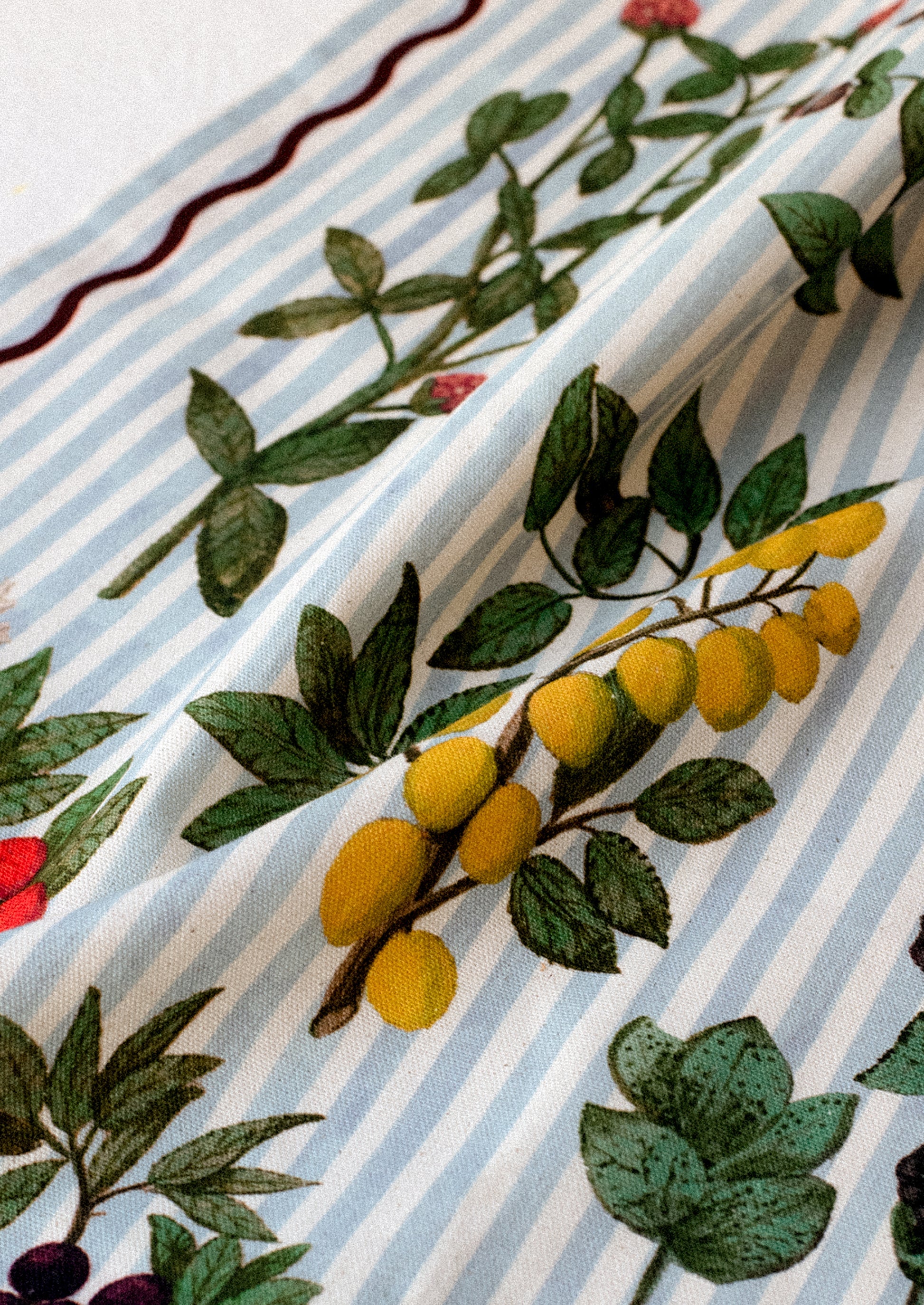 Festival of Fruits Tea Towel