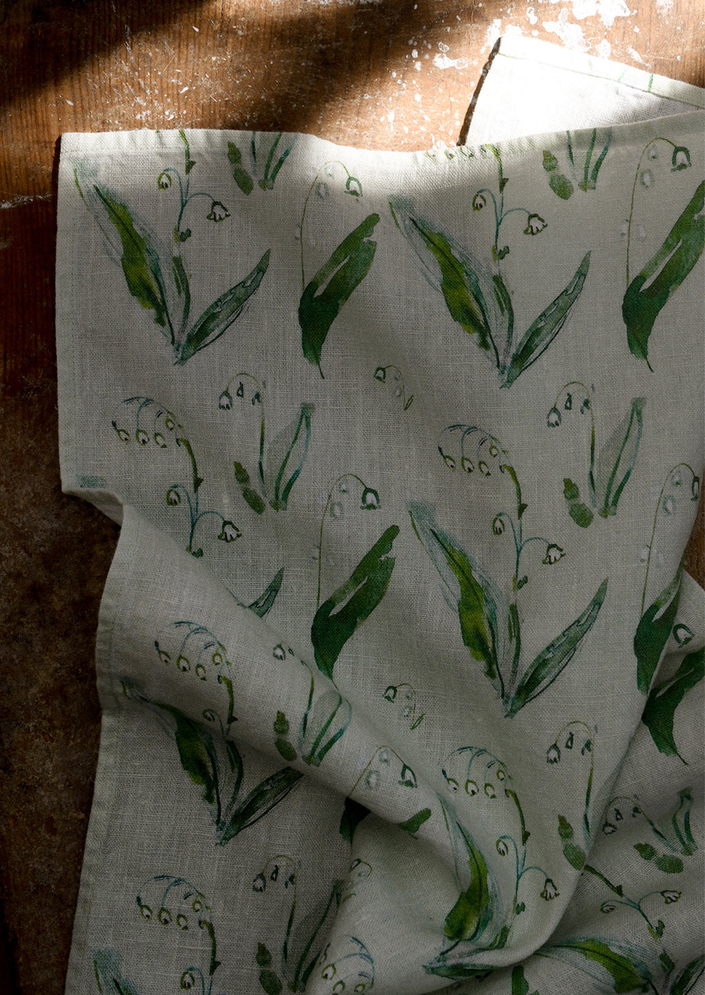 Lily of The Valley Tea Towel
