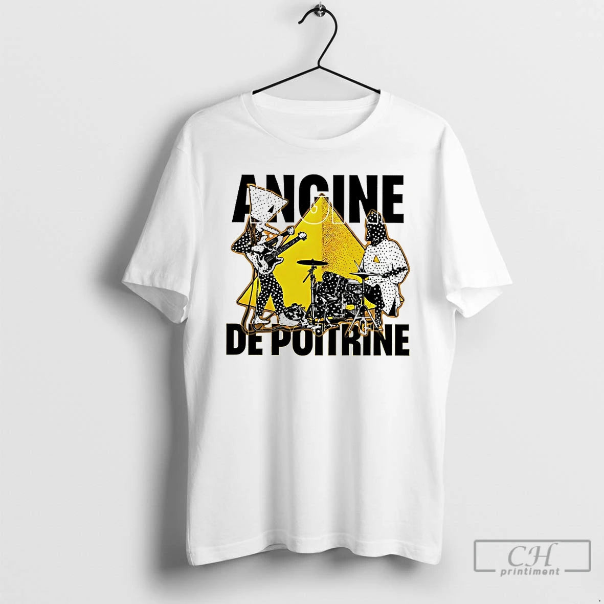 Premium Angine De Poitrine Dark Gothic Punk Band Unisex T-shirt, Sweatshirt, Hoodie, Long Sleeve Tee