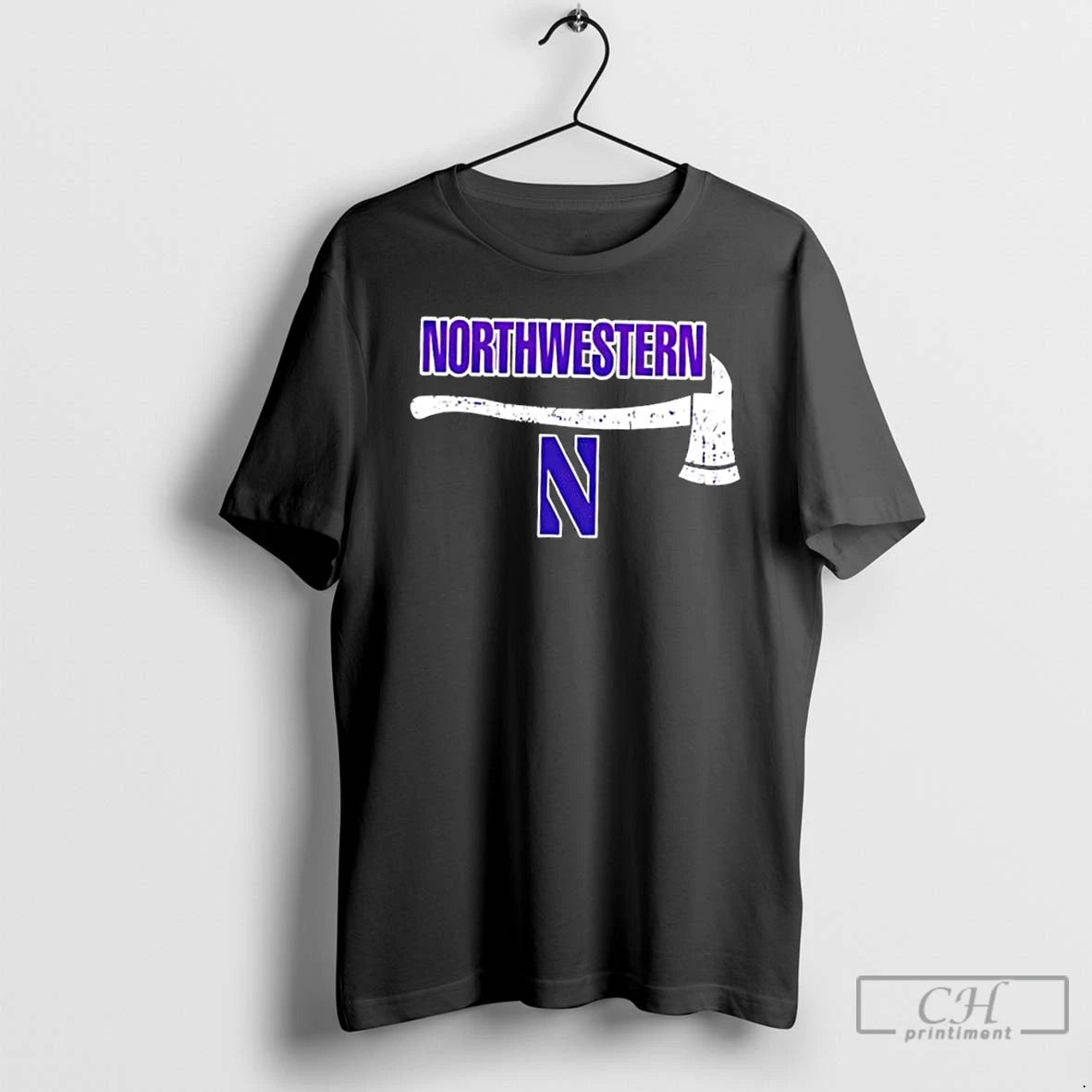 Premium Firefighter Fire Dept Always Ready Northwestern Football