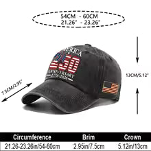 Vintage Adjustable America 250 Hat 250 Anniversary Baseball Cap Celebrating Independence Day