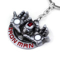 'Iron Man | Silver' Keyring Metal Keychain