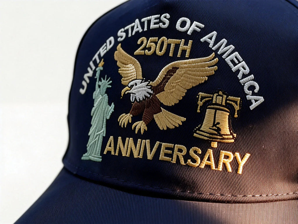 💥 Get 40% Off Today 💥 ABLECAP USA 250th Hat Eagle Liberty Bell Cap