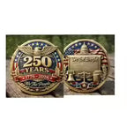 5pcs/lot The New 250th Anniversary US Gold Silver Commemorative Coin 1776-2026 United States Metal Coin Craft Souvenir Gift