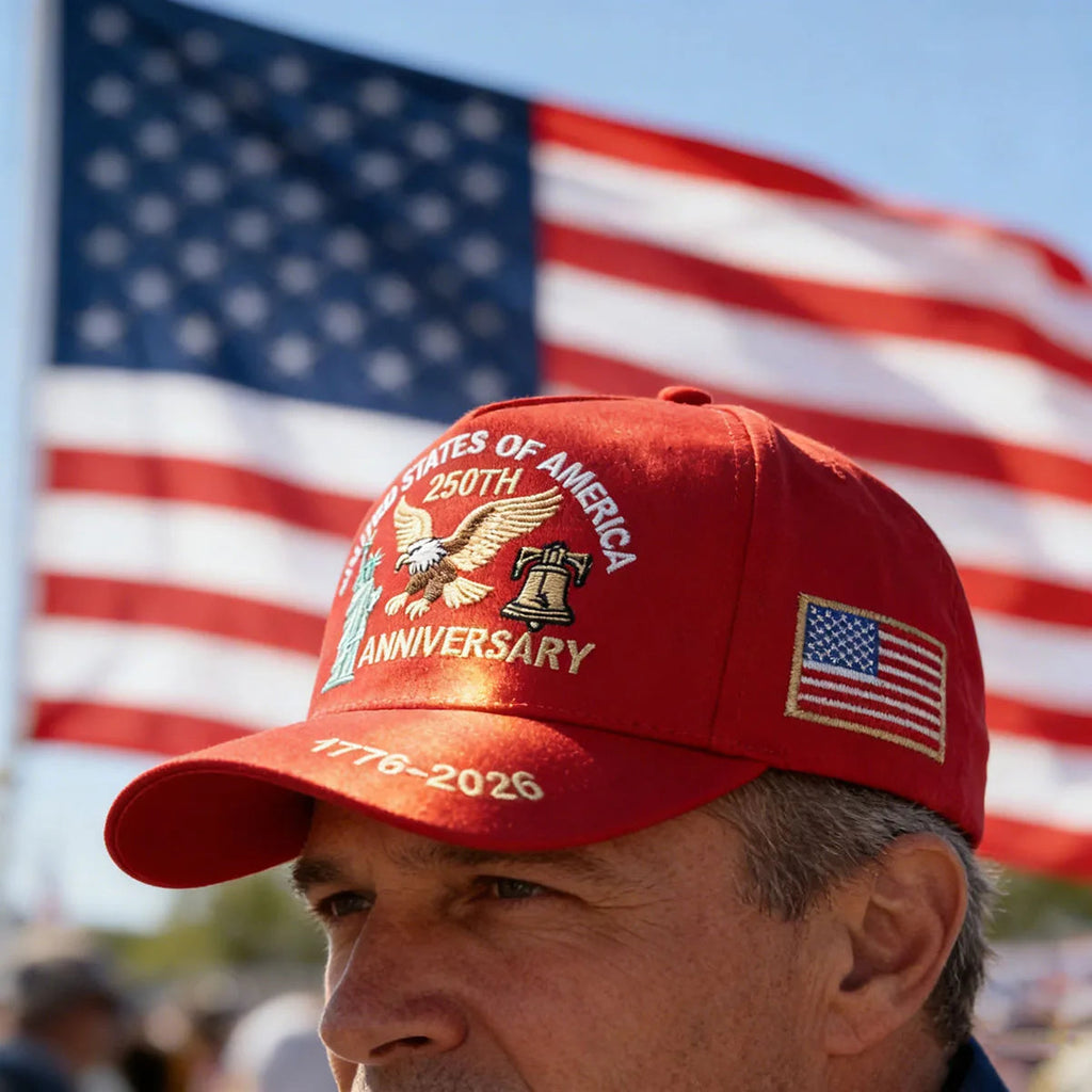 💥 Get 40% Off Today 💥 ABLECAP USA 250th Hat Eagle Liberty Bell Cap