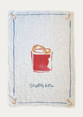 Cocktail Hour Linen Tea Towel
