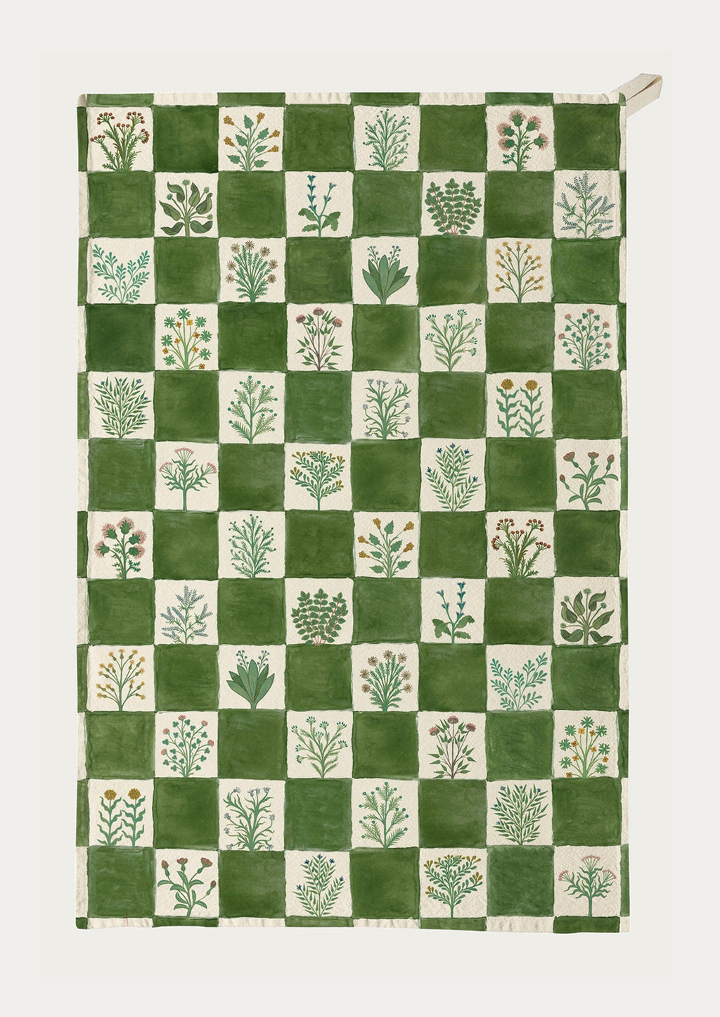Book of Herbs Tea Towel