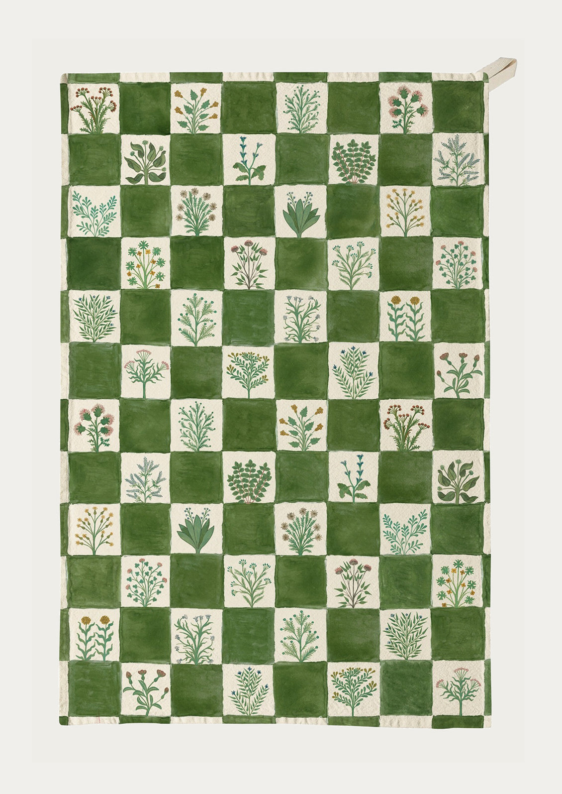 Book of Herbs Tea Towel