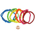 Colorful Friendship Rope Bracelets (72/package) 11¢ each