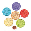 Bright Colors Star Coins (144/package) 5¢ each