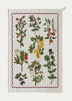 Festival of Fruits Tea Towel