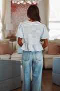 Wren Top - Blue