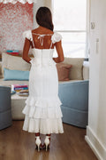 Your Beauty Midi Dress - White