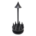 Artisan Crafted Jempinis Wood Jewelry Holder 'Black Umbrella'