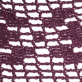 Burgundy Tasseled Cotton Hammock Double From Mexico 'Veranda Dreams in Bordeaux'