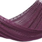 Oversized Mulberry Cotton hammock Triple 'Uxmal Mulberry'