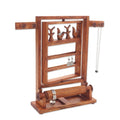 Floral Jempinis Wood Jewelry Stand in Brown from Bali 'Serene Forest in Brown'