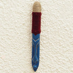 Ofram Wood and Raffia Mask from Ghana 'Sarkin Kofar Gabas'