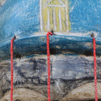 Damba-Themed African Wood Mask from Ghana 'Damba Pride'