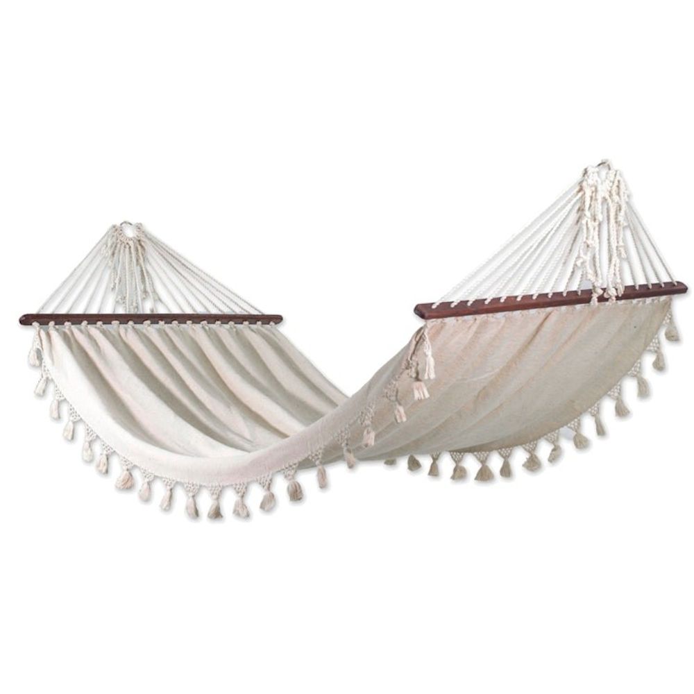 Fair Trade Mayan Cotton Hammock Single 'Take Me to the Sky'