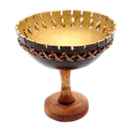 Coconut Shell Jewelry Stand Crafted in Bali 'Personal Treasure'
