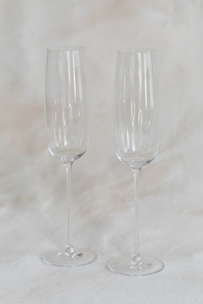 O Champagne Glasses