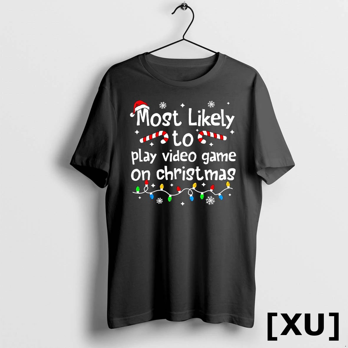 Most Likely To Play Video Games On Christmas Matching Family Tshirts Sweater Unisex T-shirt, Sweatshirt, Hoodie, Long Sleeve Tee