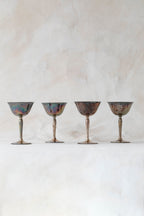 Vintage Silver Coupe Set