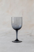 Vintage Romance Blue Crystal Wine Glasses